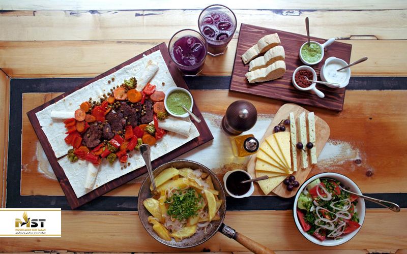 غذاهای سنتی در kakhelebi