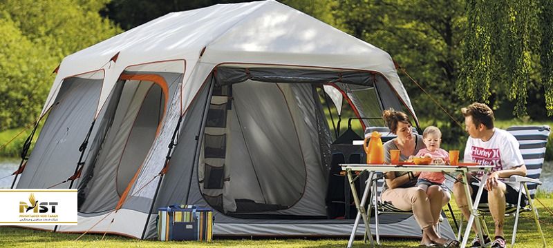 چادر زدن در طبیعت