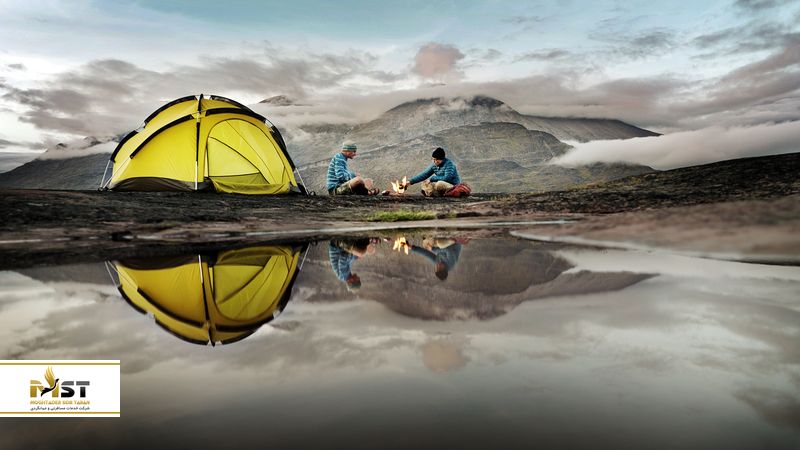 چادر زدن در طبیعت