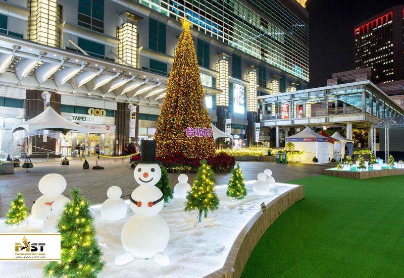 بازار کریسمس Taipei ۱۰۱