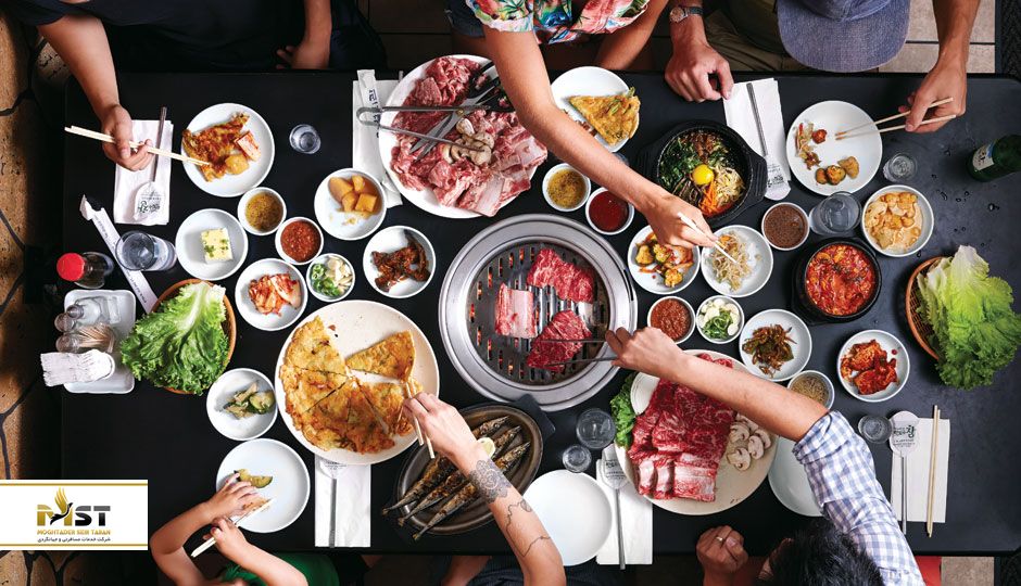 عادت های غذایی کره