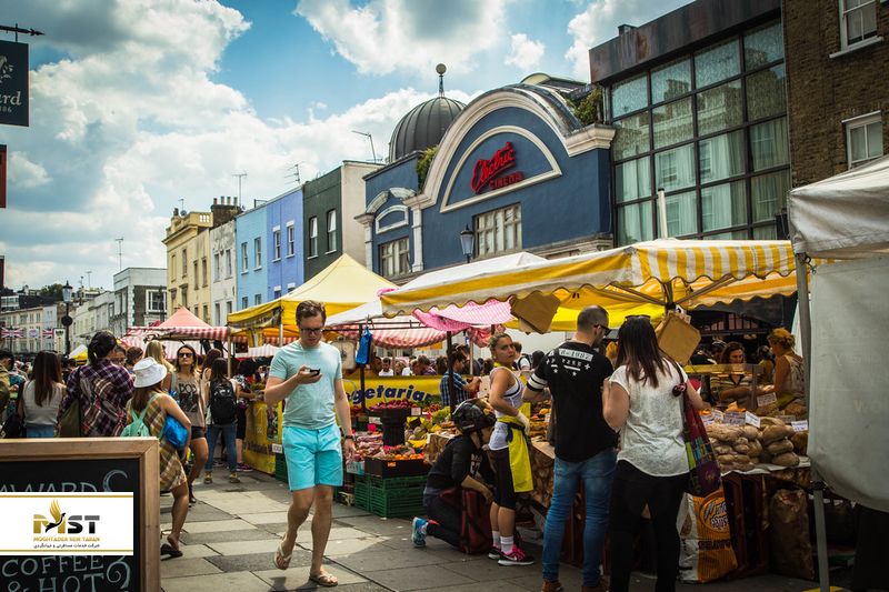 بازار جاده&zwnj;ی پورتوبلو لندن