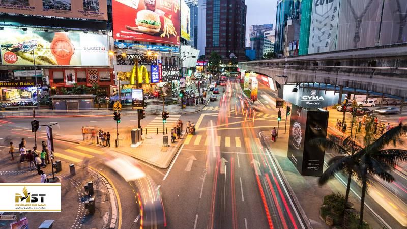 خیابان بوکیت بینتانگ در مالزی