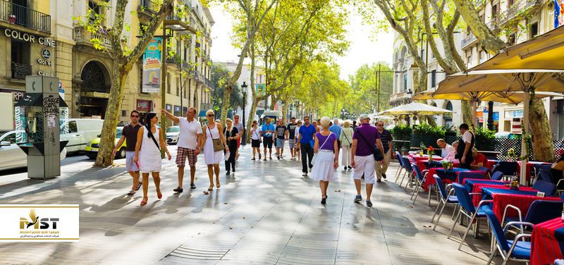 خیابان لارامبا در اسپانیا