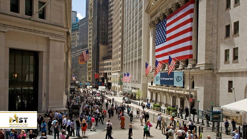 خیابان وال استریت در آمریکا