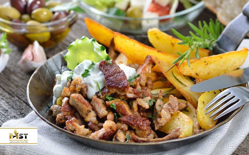 غذای یونانی