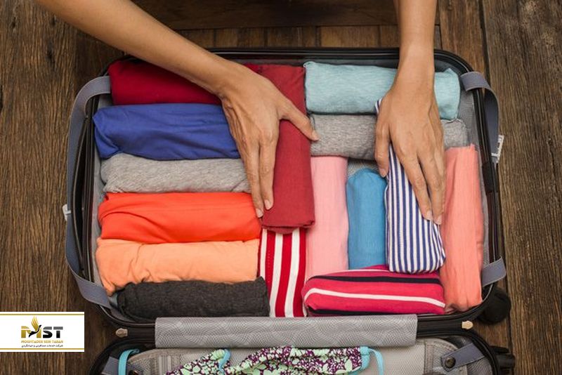 لباس&zwnj;های رسمی در چمدان