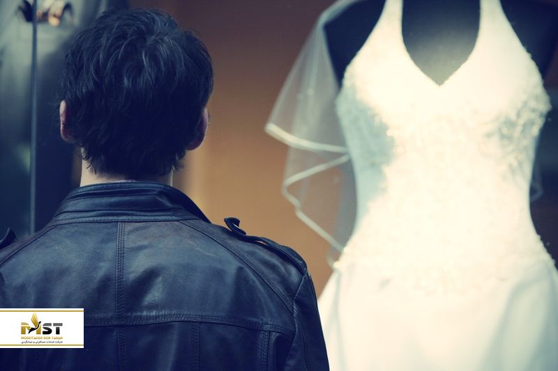 لباس عروس در هواپیما