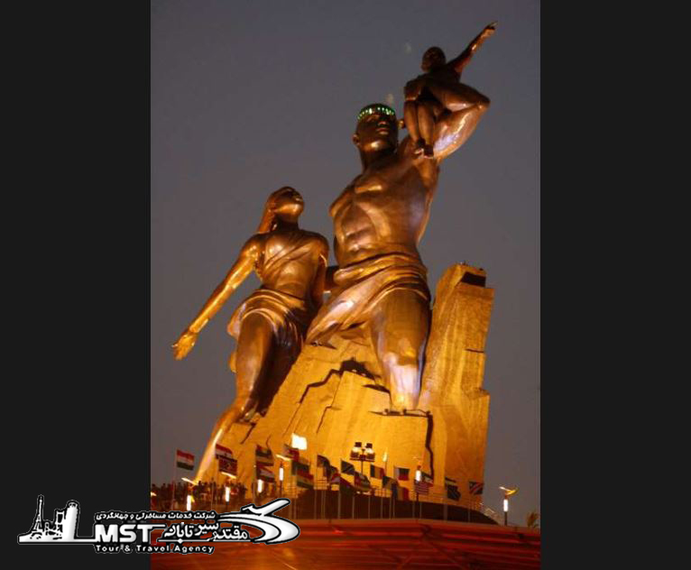 African_Renaissance_Monument | 20 مکان خارق العاده ,مکان هایی که باید دید,دیدنی ترین مکان های دنیا