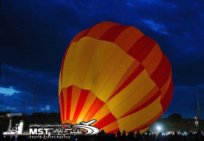 فستیوال بالن ها,فستیوال در آلبوکرک,بالن ها در آلبوکرک مکزیک