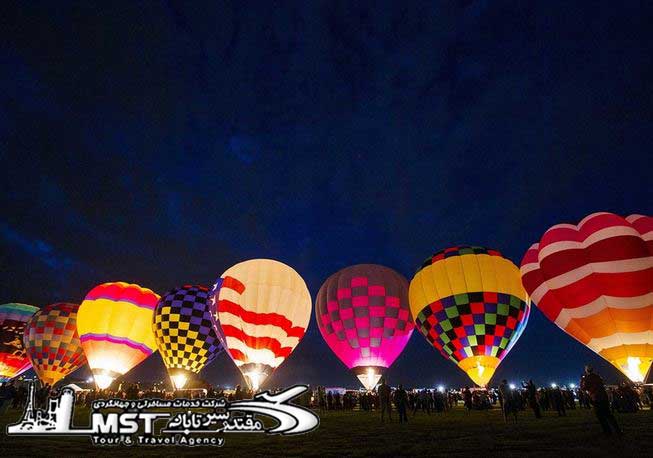 فستیوال بالن ها,فستیوال در آلبوکرک,بالن ها در آلبوکرک مکزیک