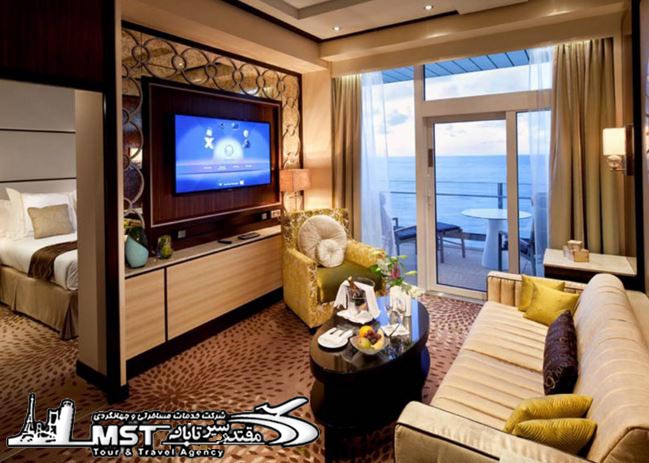 کشتی کروز,اتاق های کشتی کروز,سفر با کشتی کروز,کروز