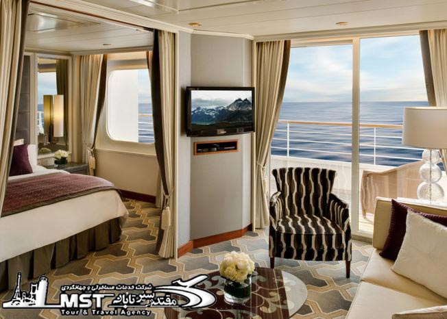 بهترین کابین کشتی های کروز کشتی کروز,اتاق های کشتی کروز,سفر با کشتی کروز,کروز