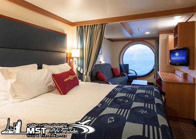 بهترین کابین کشتی های کروز کشتی کروز,اتاق های کشتی کروز,سفر با کشتی کروز,کروز
