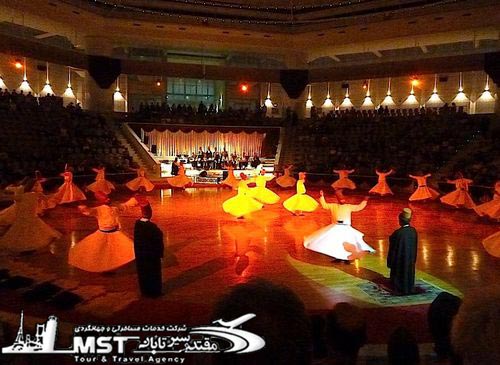 مکان های دیدنی ترکیه سماع عاشقانه دراویش در کنیا