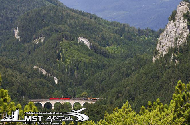 مسیر ریلی,قطار های دنیا,مسیر های زیبا