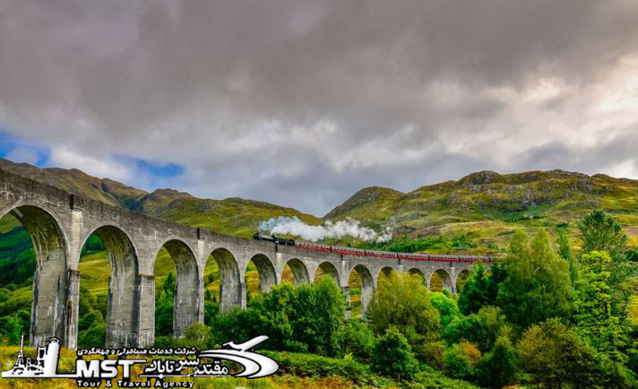 مسیر ریلی,قطار های دنیا,مسیر های زیبا