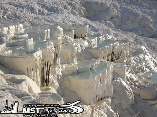 مکان های دیدنی ترکیه پاموکاله