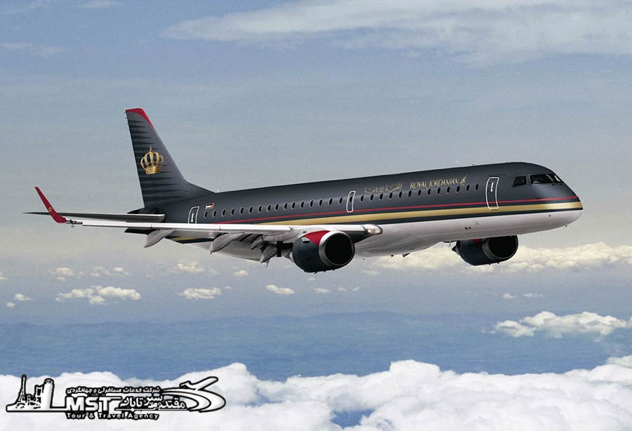 خط هوایی رویل جردن - آنکارا | royal jordan